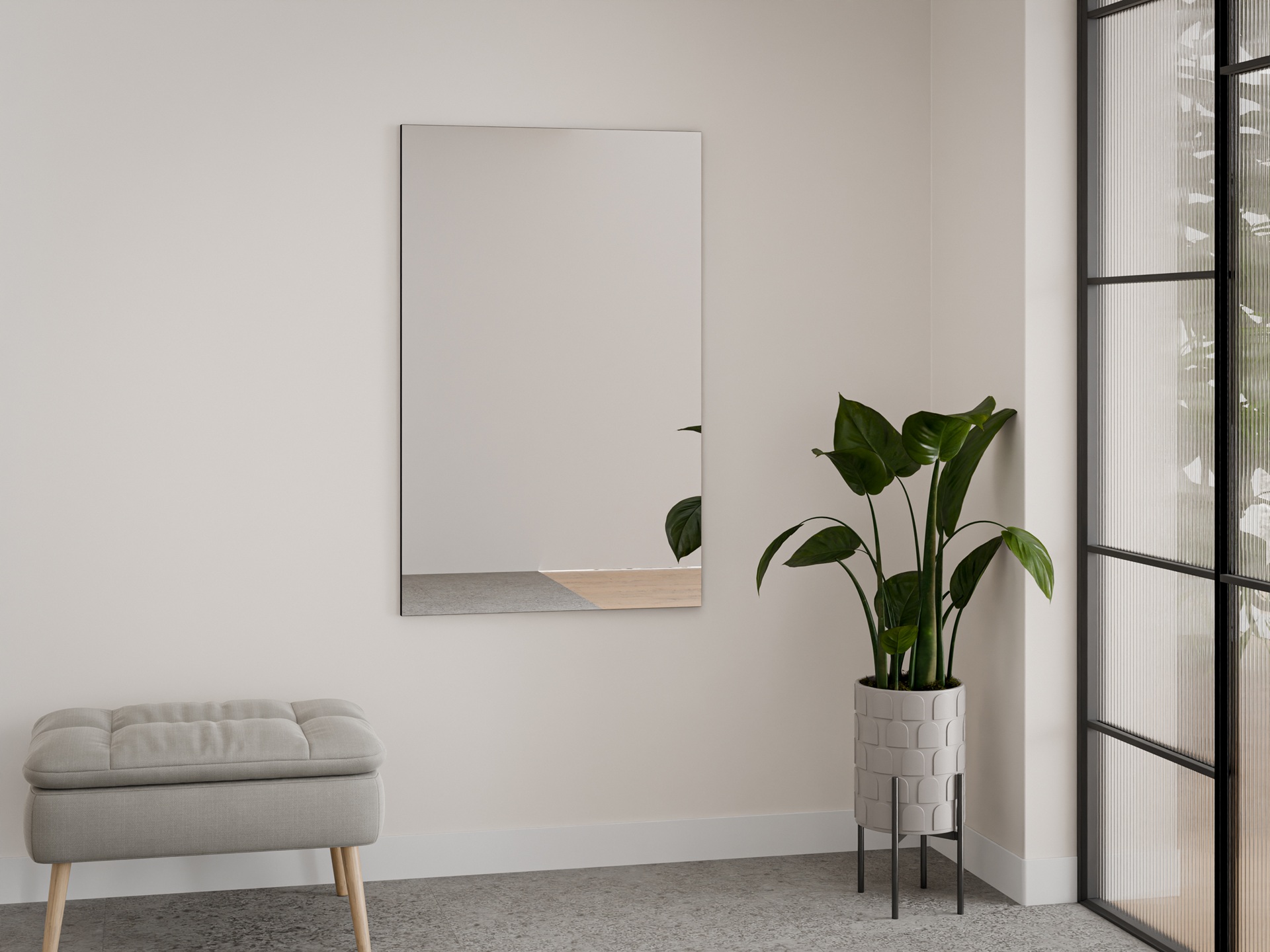 Lustro wiszące, 60cm x 95cm, Garderoba MEGA