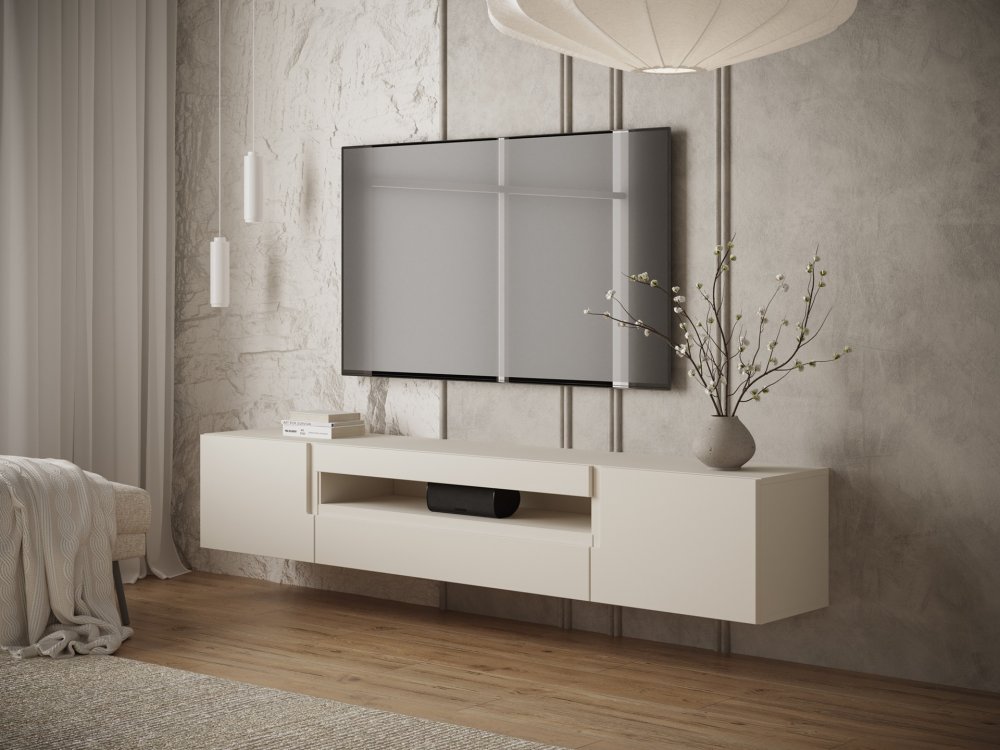 Szafka RTV 200 cm, ESTON, Kaszmir